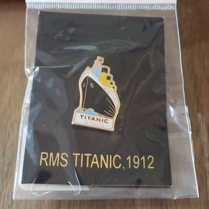 Titanic The Exhibition Pin